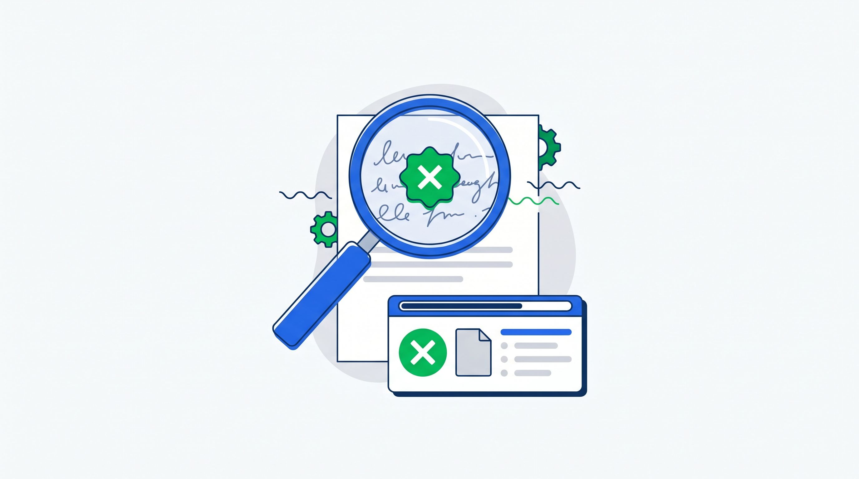 A document scan report incorrectly marking authentic human writing as AI-flagged